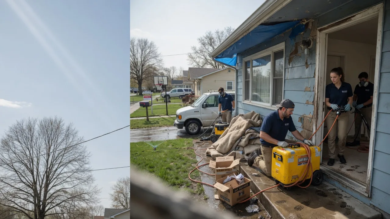 Basement Flood Cleanup in Lewisville, TX near me